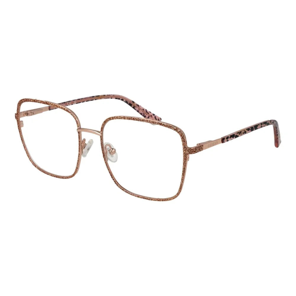 Guess Rose Gold Women Glasses Frame - Eyeglasses