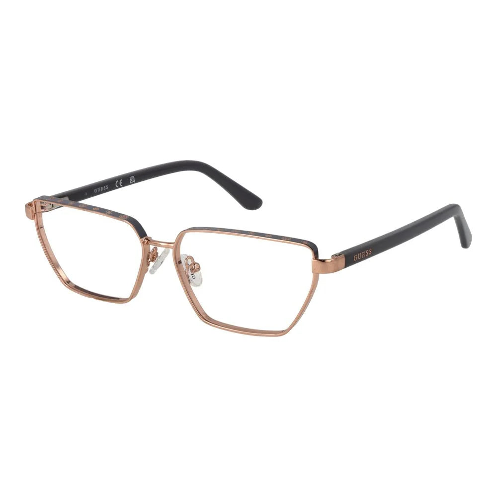 Guess Rose Gold Women Glasses Frame - Eyeglasses