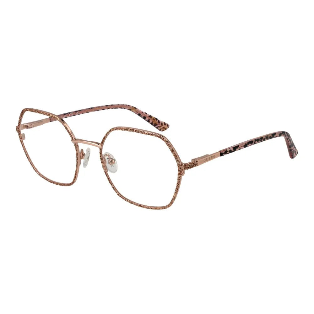 Guess Rose Gold Women Glasses Frame - Eyeglasses