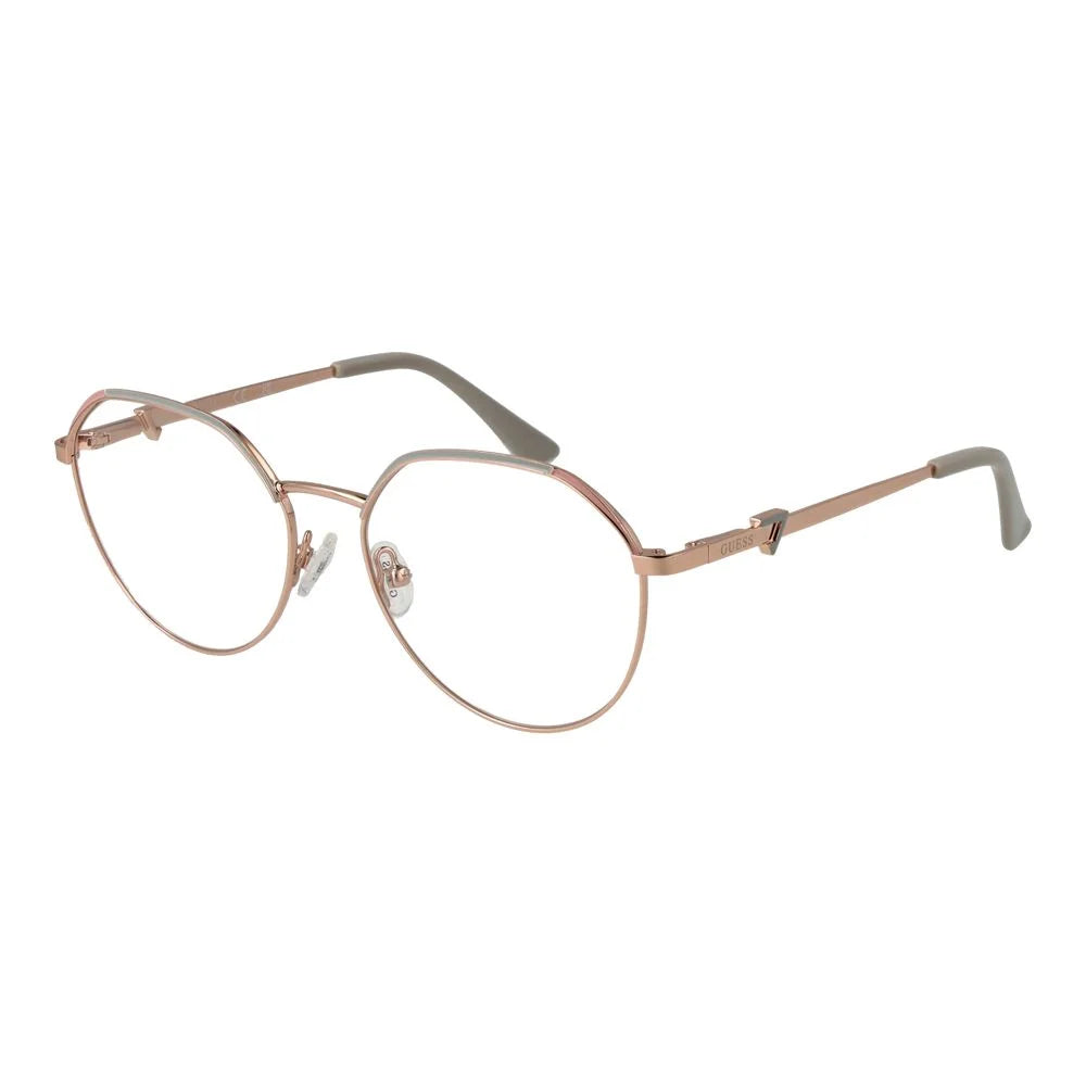Guess Rose Gold Women Glasses Frame - Eyeglasses