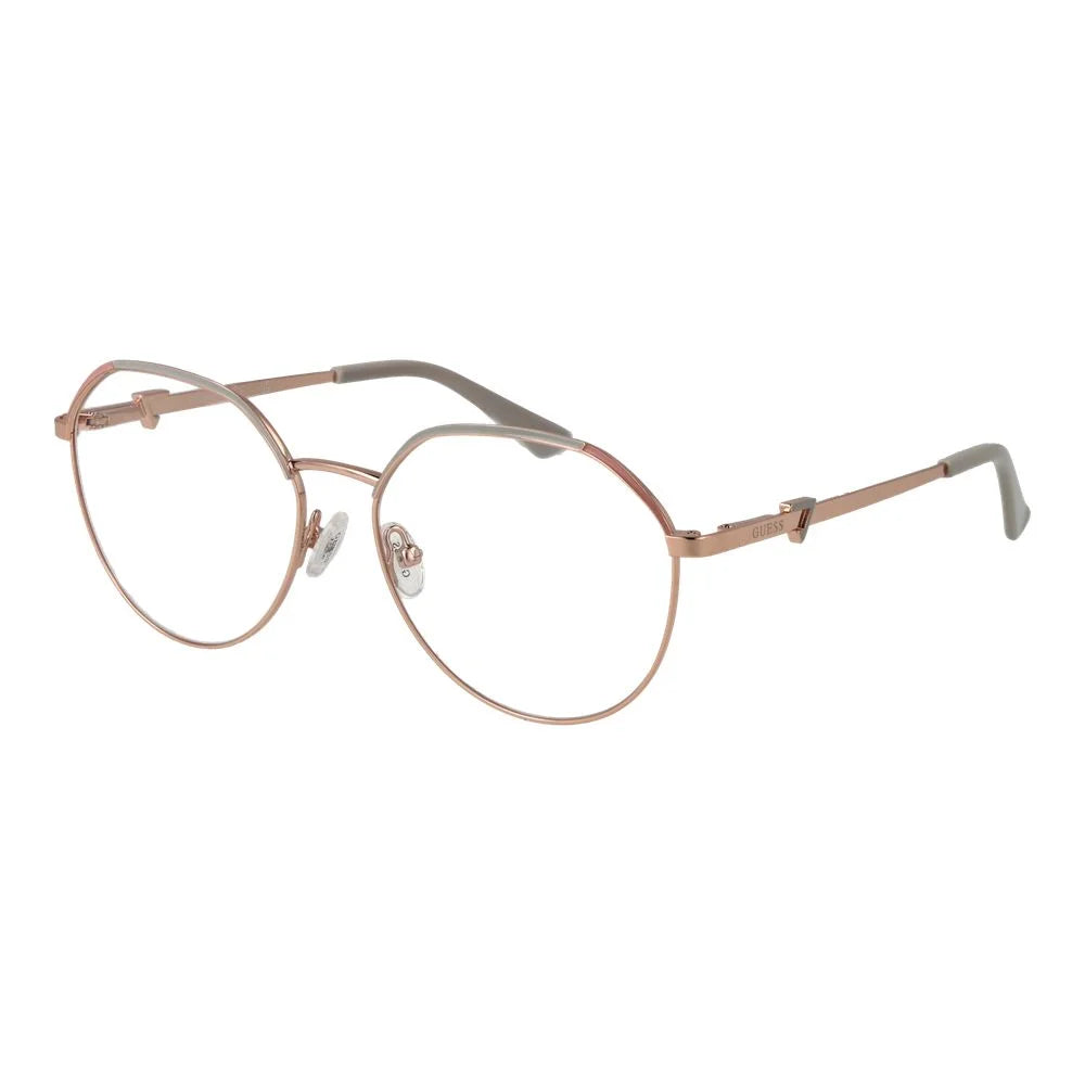 Guess Rose Gold Women Glasses Frame - Eyeglasses