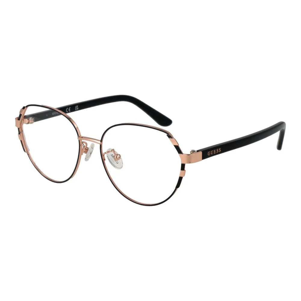 Guess Rose Gold Women Glasses Frame - Eyeglasses