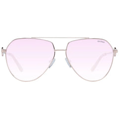 Guess Rose Gold Women Sunglass - Sunglasses
