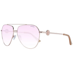 Guess Rose Gold Women Sunglass - Sunglasses