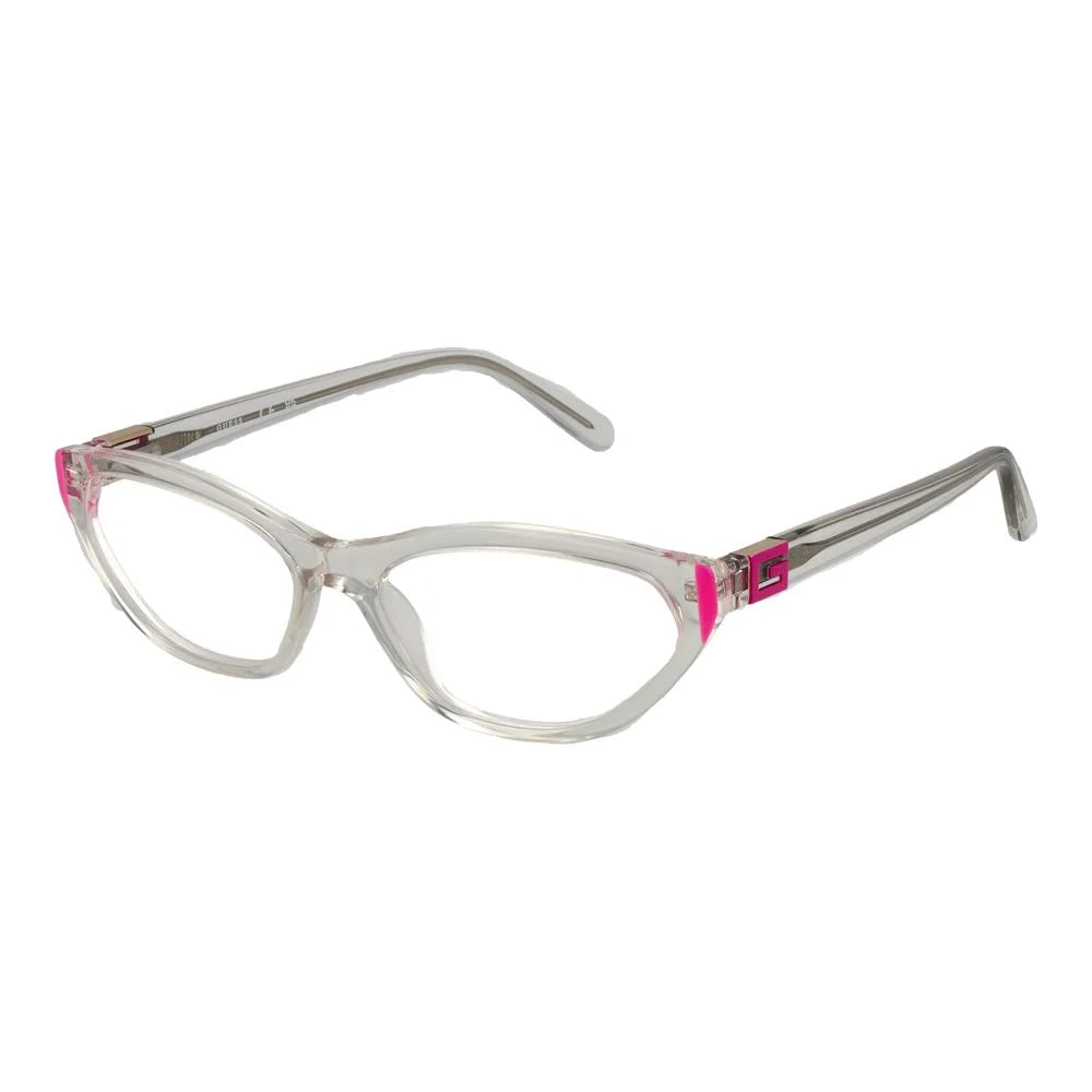 Guess Transparent Women Glasses Frame - Eyeglasses