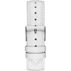 Guess White Leather Watch - Watches