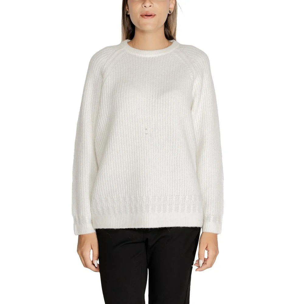 Guess White Polyester Sweater - IT44|L