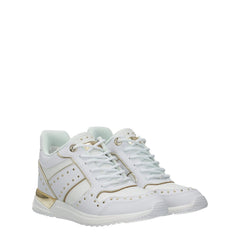 Guess White Polyethylene Sneakers - EU39/US9 - Sneakers