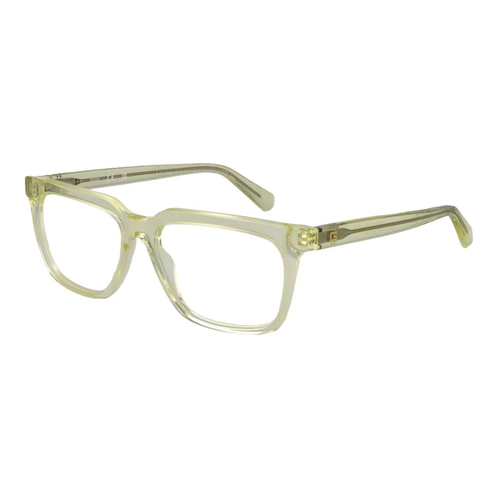 Guess Yellow Men Glasses Frame - Clothing Accessories