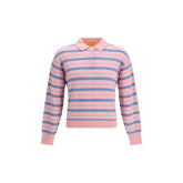 Guest in Residence Multicolor Cashmere Polo Shirt