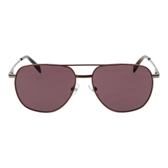 Hackett Brown Metal Sunglasses
