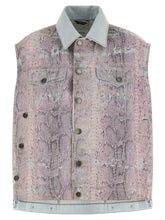 Haikure Multicolor Polyester Sleeveless Jacket - XS