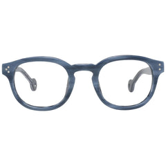 Hally & Son Blue Unisex Glasses Frame - Eyeglasses