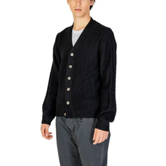 Hamaki-Ho Black Polyester Cardigan - Cardigans