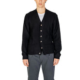 Hamaki-Ho Black Polyester Cardigan - Cardigans
