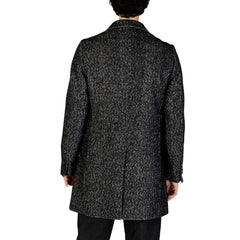 Hamaki-Ho Black Polyester Coat - Overcoats