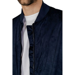 Hamaki-Ho Blue Polyester Jackets & Coat - IT44 | S - Bomber Jackets