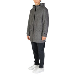 Hamaki-Ho Gray Polyester Coat - IT44 | S - Parkas
