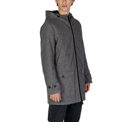 Hamaki-Ho Gray Polyester Coat - IT44 | S - Parkas