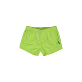 Hamaki-Ho Yellow Polyester Swim Short - Swim Boxers