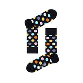 Happy Socks Black Cotton Sock - 41-46