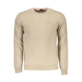Harmont & Blaine Beige Wool Men Sweater - XXL - Sweaters