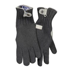 Harmont & Blaine Black Wool Glove - Gloves & Mittens