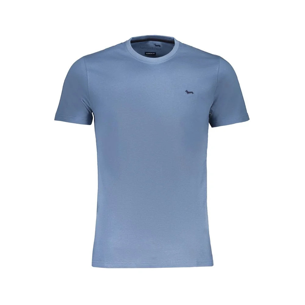 Harmont & Blaine Blue Cotton T-Shirt - T-Shirts