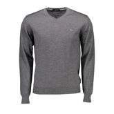 Harmont & Blaine Brown Wool Men Sweater - Sweaters