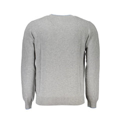 Harmont & Blaine Gray Fabric Sweater - Sweaters