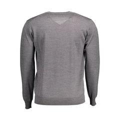 Harmont & Blaine Gray Wool Sweater - Sweaters