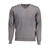 Harmont & Blaine Gray Wool Sweater - Sweaters