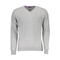 Harmont & Blaine Gray Wool Sweater - Sweaters