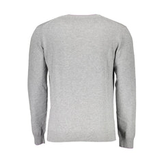 Harmont & Blaine Gray Wool Sweater - Sweaters