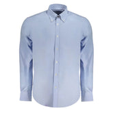 Harmont & Blaine Light Blue Cotton Men Shirt - S - Shirts