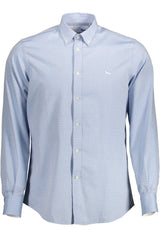 Harmont & Blaine Light Blue Cotton Regular Fit Shirt - XL - Shirts
