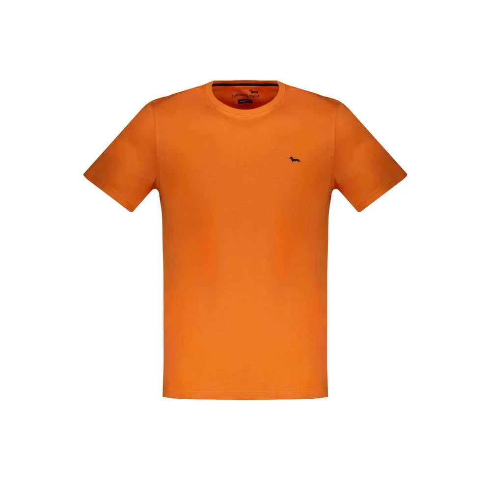 Harmont & Blaine Orange Cotton T-Shirt - T-Shirts