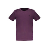 Harmont & Blaine Purple Cotton T-Shirt - S - T-Shirts