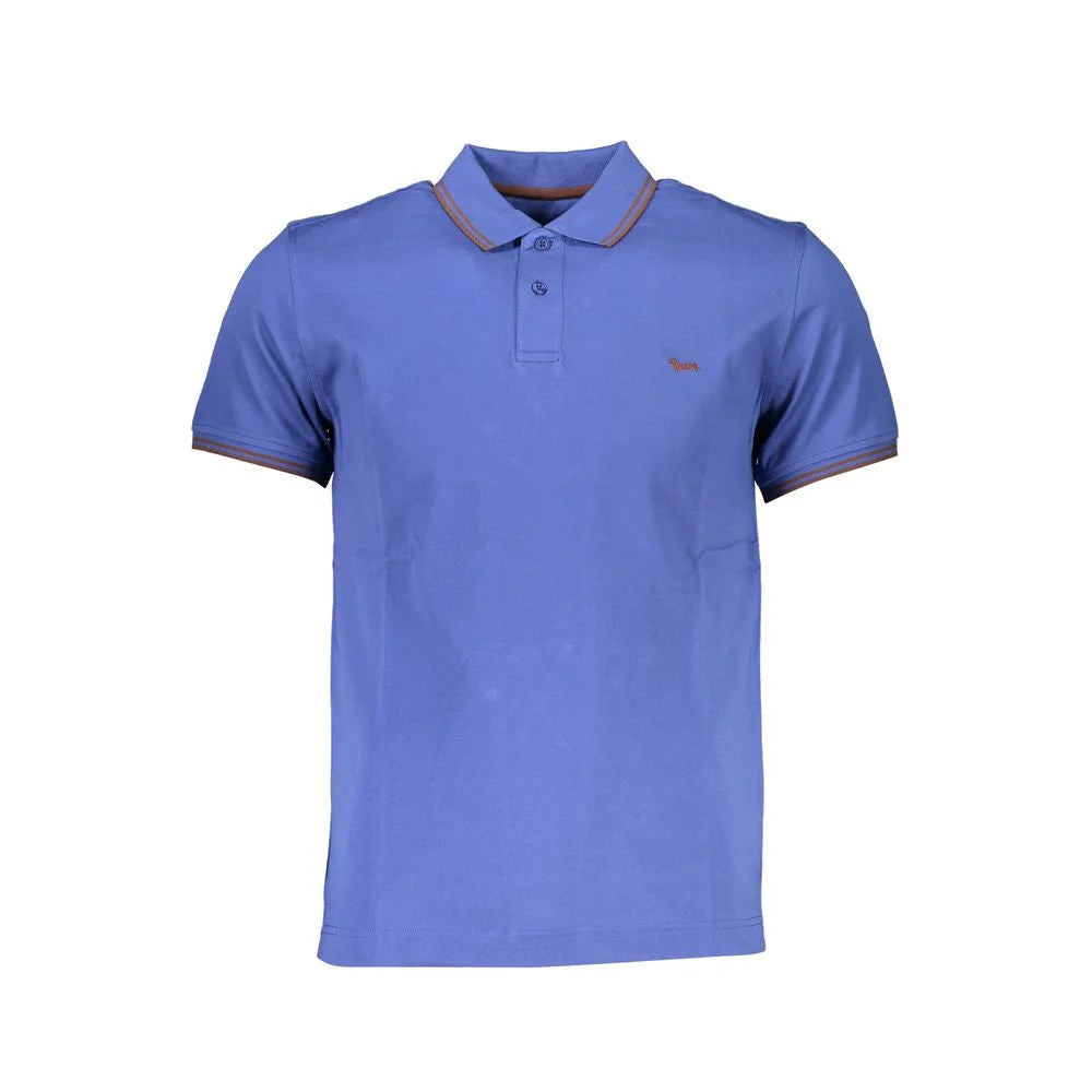 Harmont & Blaine Sleek Summer Polo with Contrast Details - S - Polos
