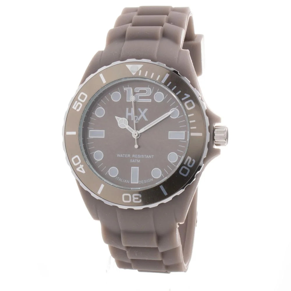 Haurex Gray Rubber Watch