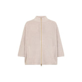 Herno Beige Cotton Cardigan - 42