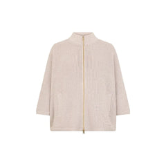 Herno Beige Cotton Cardigan - 42