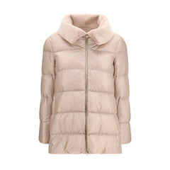 Herno Beige Goose Down Full-Length Jacket