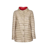 Herno Beige Polyamide Coat - 50