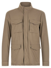 Herno Beige Polyamide Full-Length Jacket