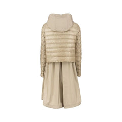 Herno Beige Polyester Coat - 42
