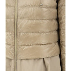 Herno Beige Polyester Coat - 42