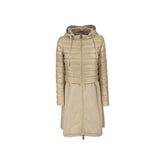 Herno Beige Polyester Coat - 42
