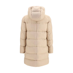 Herno Beige Polyester Full-Length Jacket