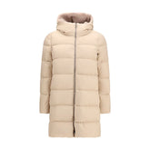 Herno Beige Polyester Full-Length Jacket